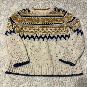 🔷Cat & Jack fair isle sweater